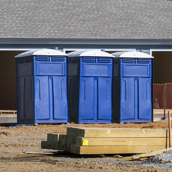 are there any restrictions on what items can be disposed of in the portable restrooms in Mountain Center CA